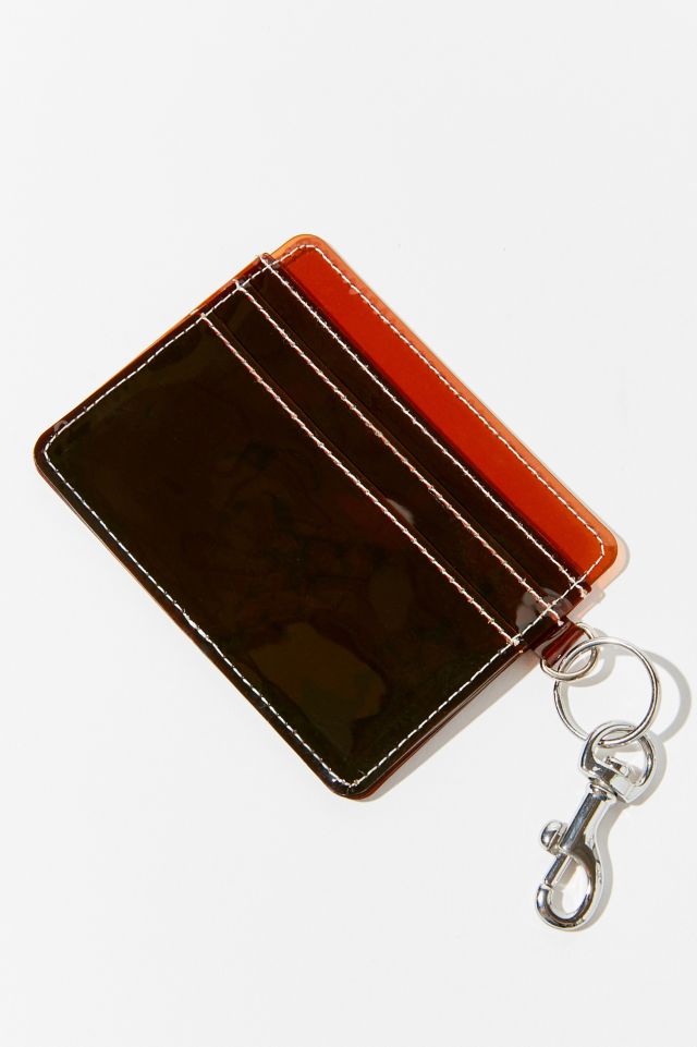 Étui à Cartes en Plastique Transparent Porte-Clés #1