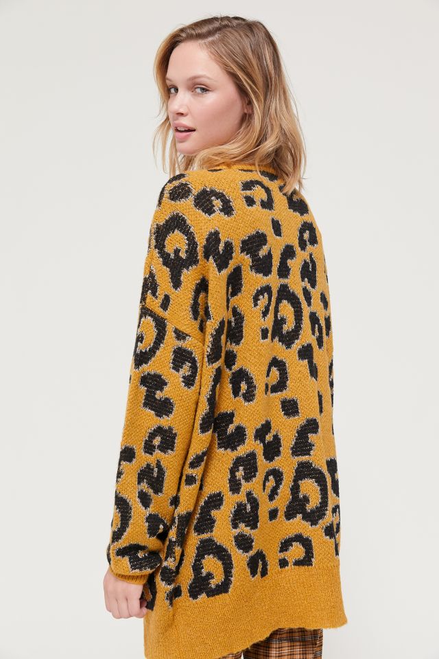 Joa shop leopard cardigan