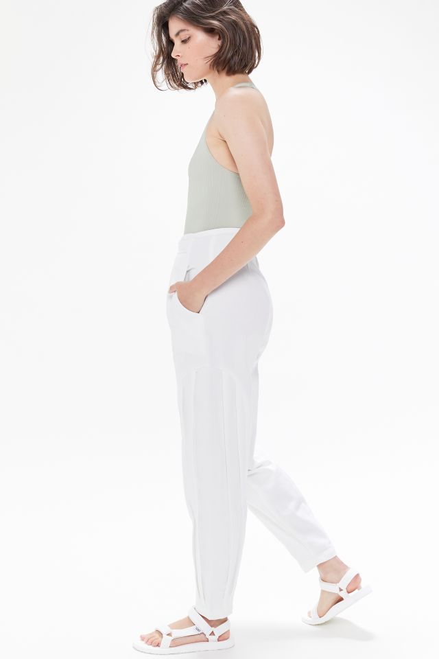 BDG Leo Taille Haute Fuselé Pantalon Jean – Blanc Denim #2
