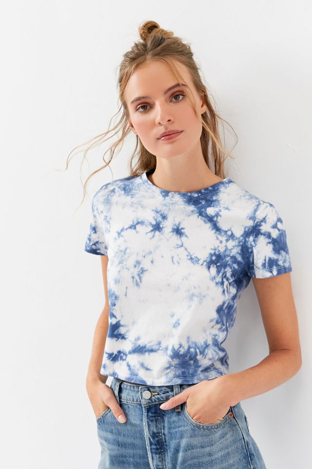 ética Zoe Tie-Dye Shrunken Tee