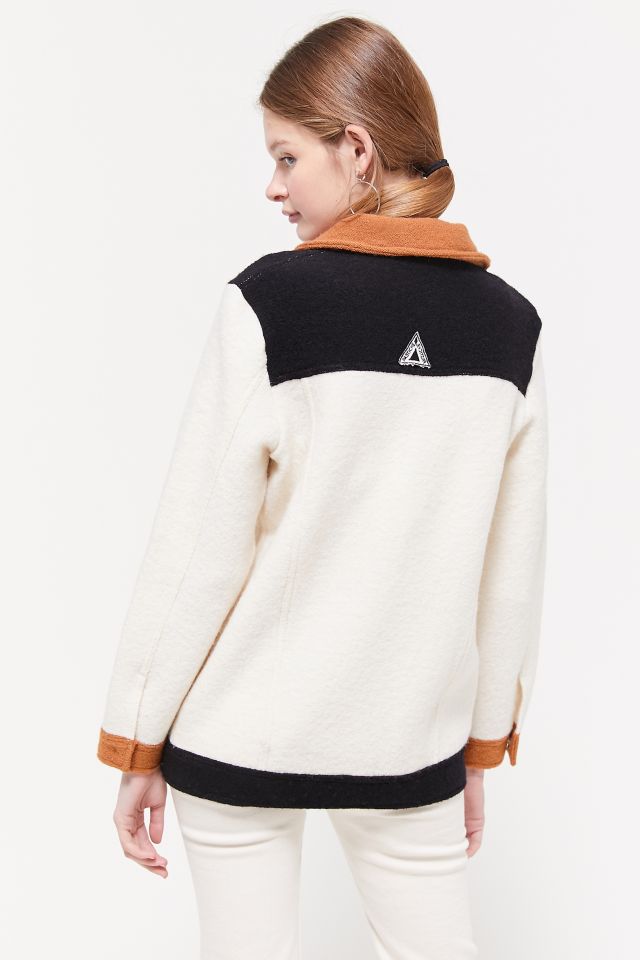 Veste en laine aux couleurs contrastées Alaska de PASTICHE #1