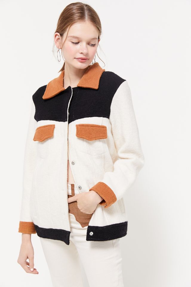 Veste en laine aux couleurs contrastées Alaska de PASTICHE #3