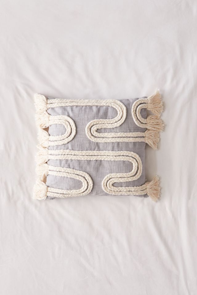 Coussin Décoratif Tressé Faye #1