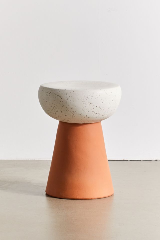 Abbie Ceramic Indoor/Outdoor Side Table | Urban Outfitters