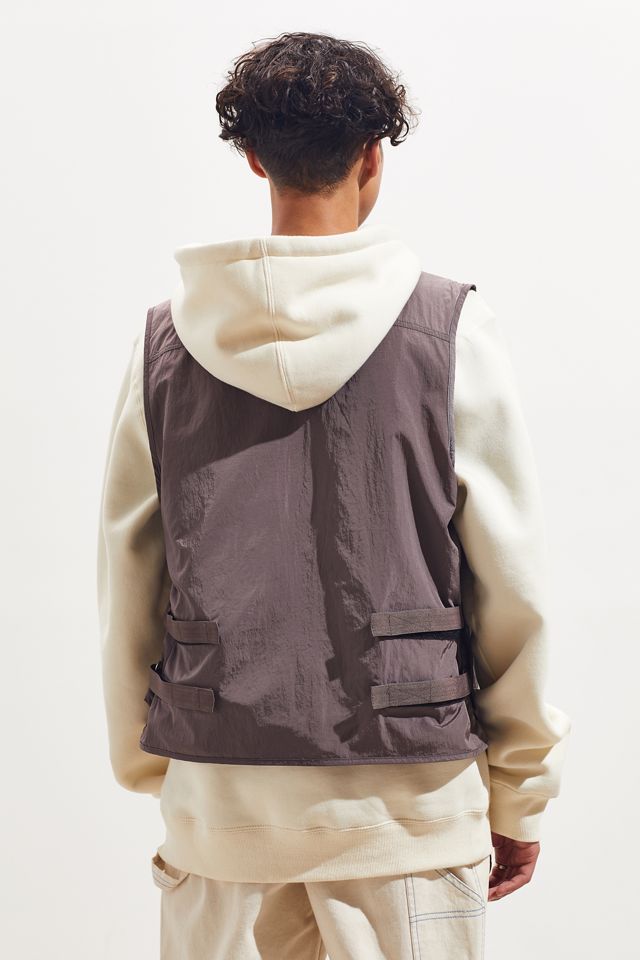 UO Crinkle Nylon Utility Vest  #4
