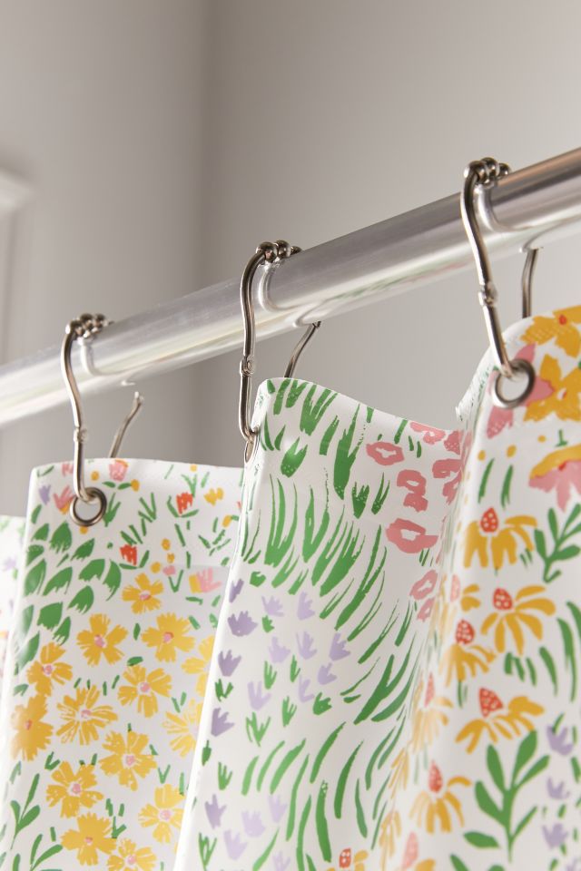 Rideau de douche pré fleuri en CAV/E  #2