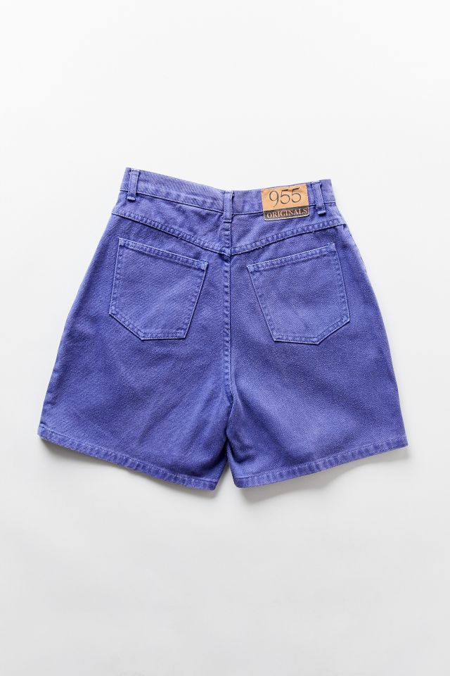 Vintage Purple High-Rise Denim Short  #1