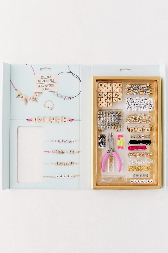 DIY Alphabet Jewelry Kit #1