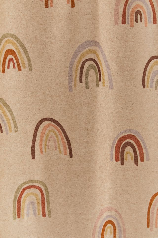 Painterly Rainbows Shower Curtain #1
