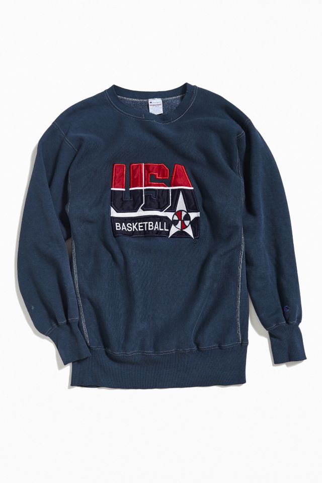 Vintage USA Basketball Crew Neck Sweatshirt | Urban Outfitters