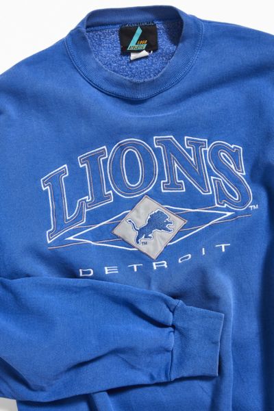 detroit lions retro sweatshirt