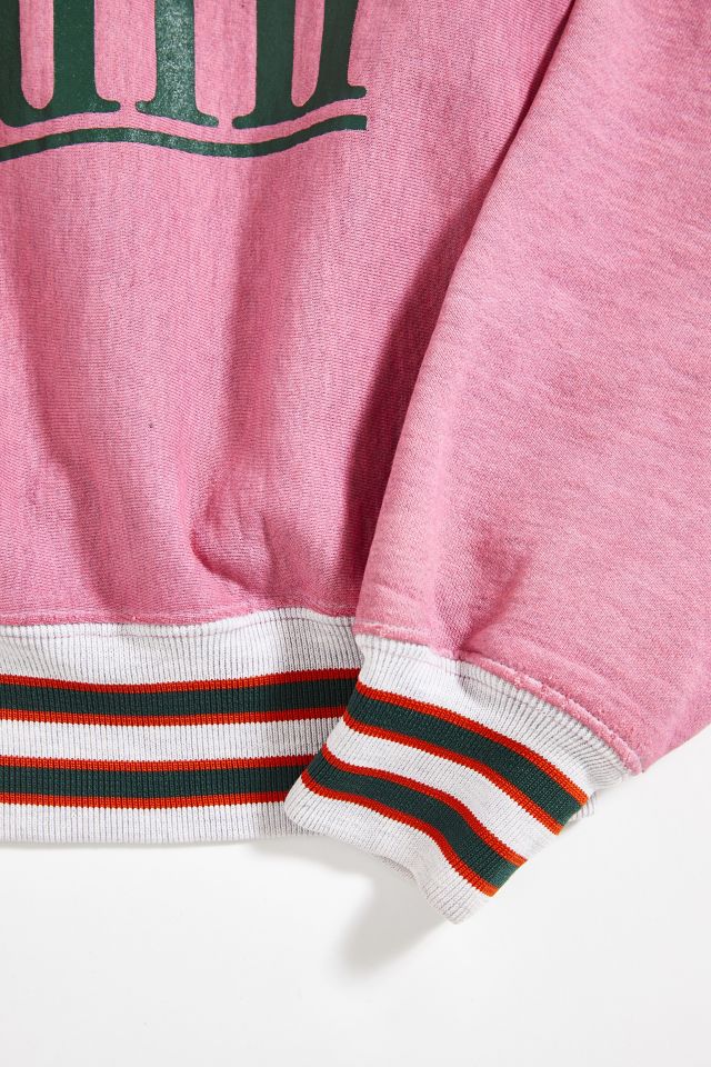Vintage University Of Miami Crew Neck Sweatshirt #2