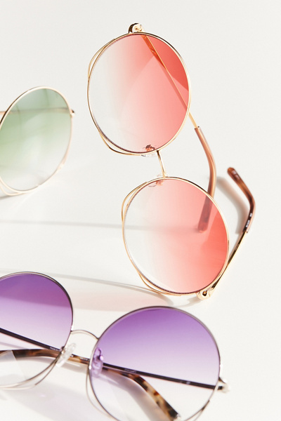 MATTHEW WILLIAMSON オーバーサイズ　サングラス Matthew Williamson 248 C4 Round Sunglasses | Urban Outfitters Canada