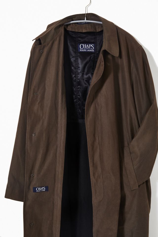 Chaps ralph 2025 lauren trench coat