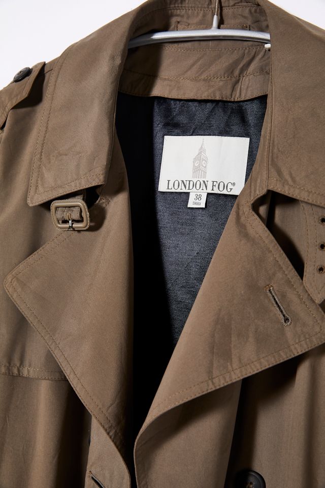 Vintage London Fog Double Breasted Trench Coat
