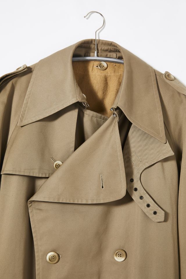 Vintage Jupiter Double Breasted Trench Coat #1