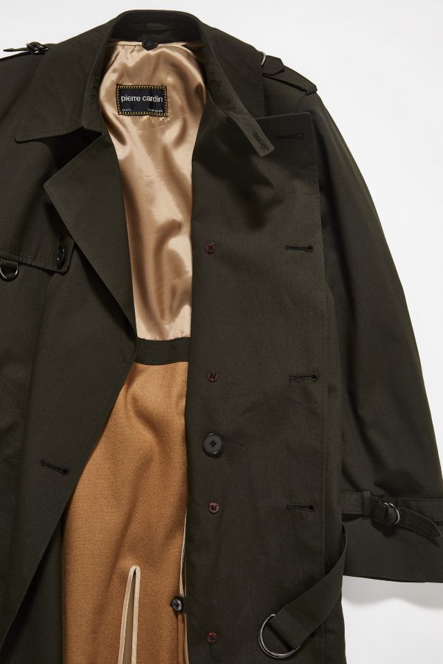Vintage Pierre Cardin Double Breasted Trench Coat #3