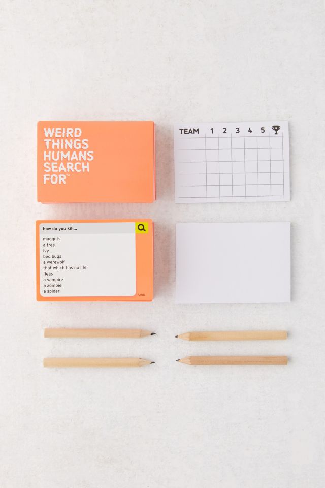 Jeu « Weird Things Humans Search For » #2