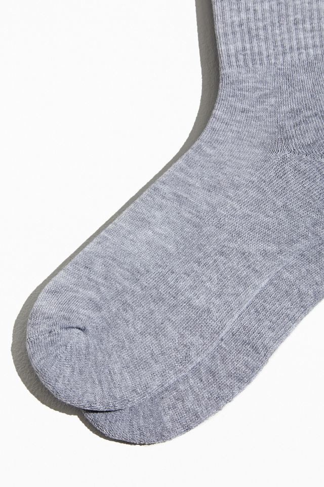 Chaussettes sport mi-mollet visage souriant #2