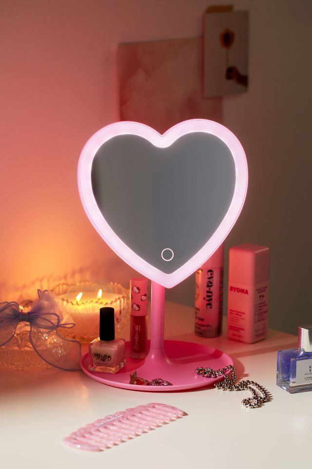UO Heartbeat Makeup Vanity Mirror