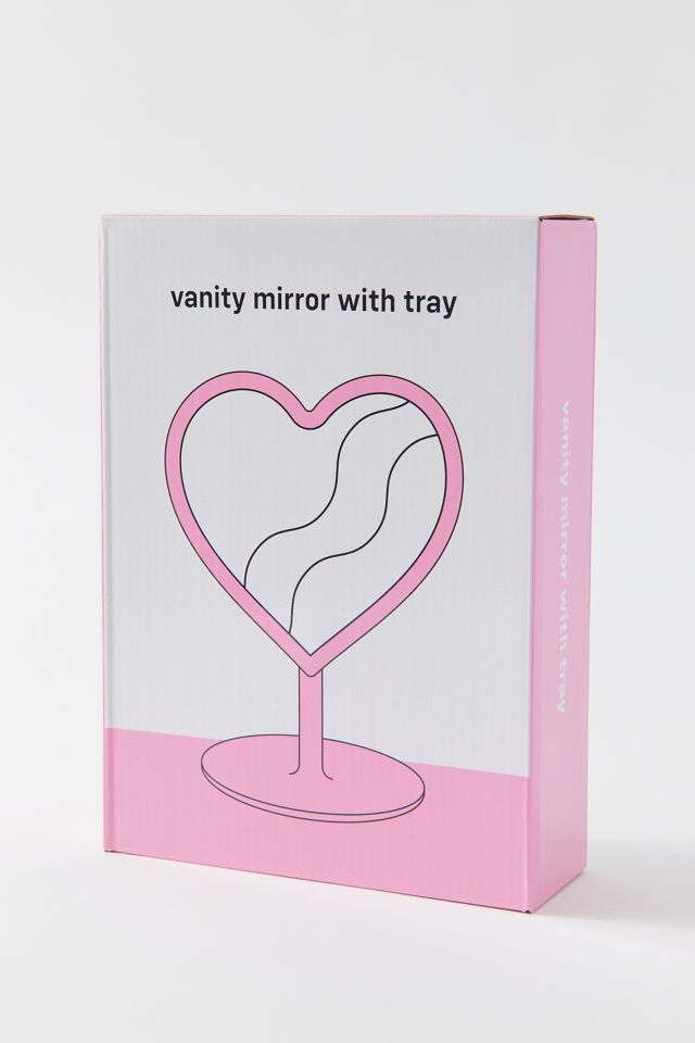 UO Heartbeat Makeup Vanity Mirror | Urban Outfitters Canada