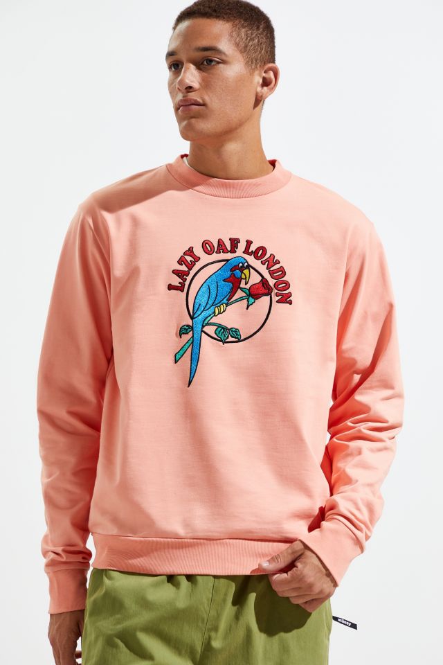 Lazy Oaf Parrot Crew Neck Sweatshirt | Urban Outfitters