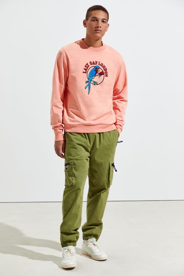 Lazy Oaf Parrot Crew Neck Sweatshirt | Urban Outfitters
