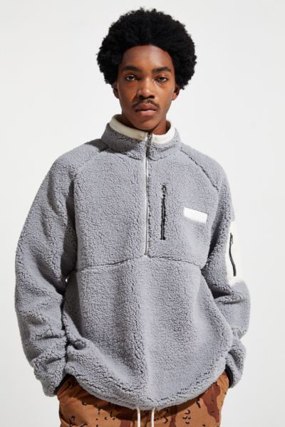 FILA Cozy Sherpa Half Zip Sweatshirt Urban Outfitters