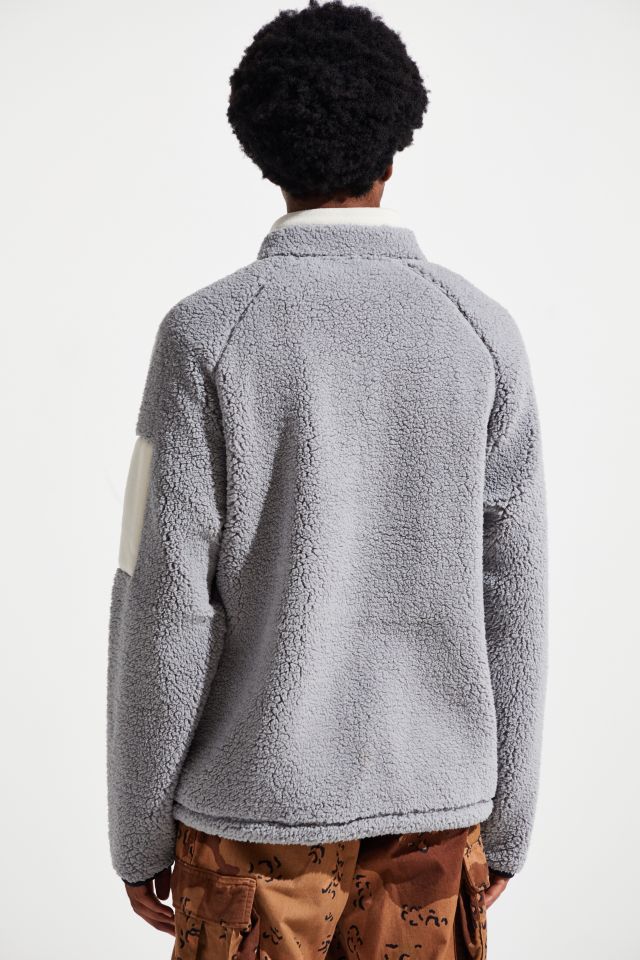 FILA Cozy Sherpa Half-Zip Sweatshirt  #3