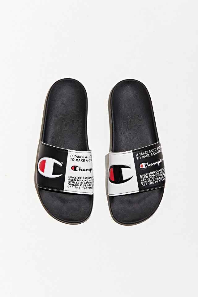 Champion IPO Split Jock Slide Sandal | Urban Outfitters