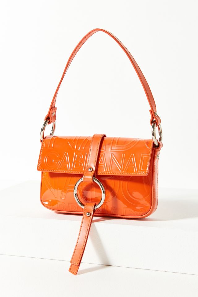 Orange mini purse shop