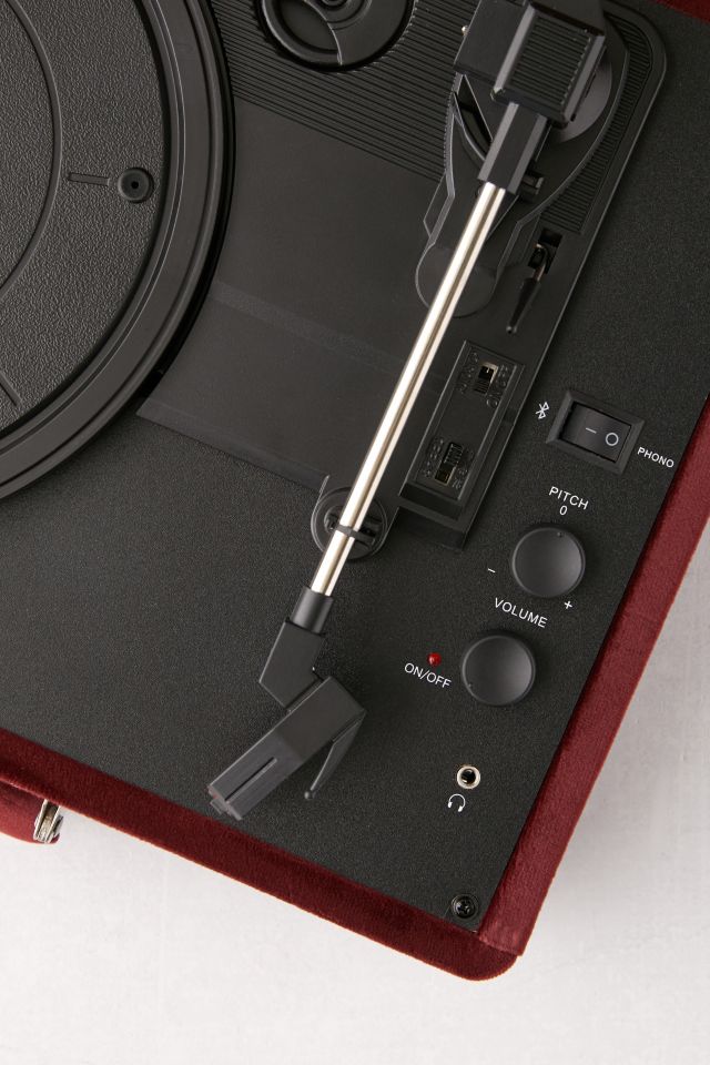 Crosley UO Exclusive Wine Velvet Cruiser Bluetooth Record Player #3