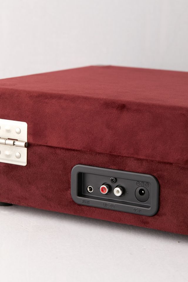 Crosley UO Exclusive Wine Velvet Cruiser Bluetooth Record Player #4
