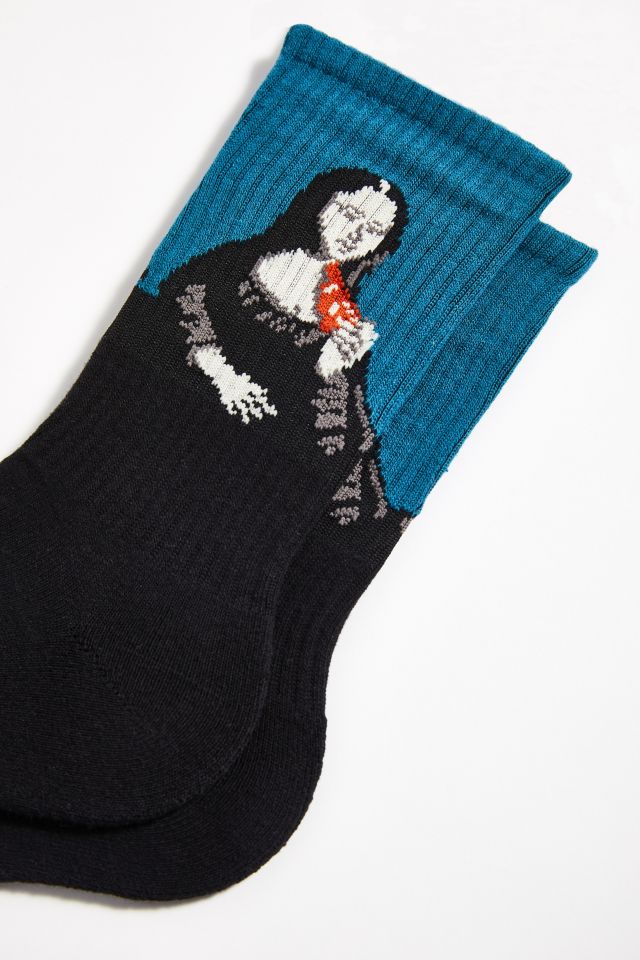 Mona Pizza Crew Sock  #1