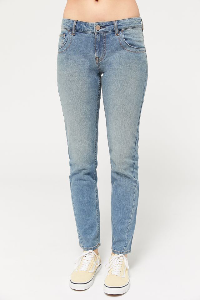 Jeans ajusté à taille basse Tara BDG – Délavage clair #3