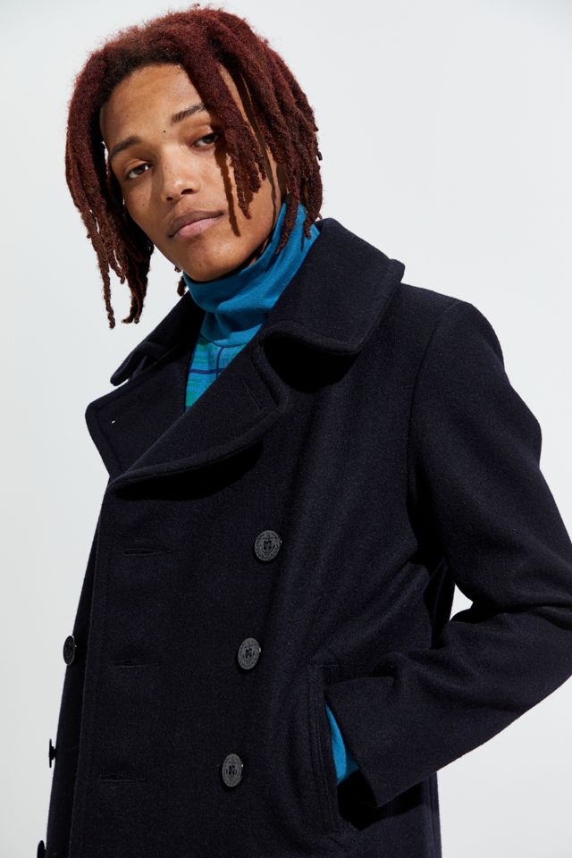 Schott Slim Fit Peacoat  #1