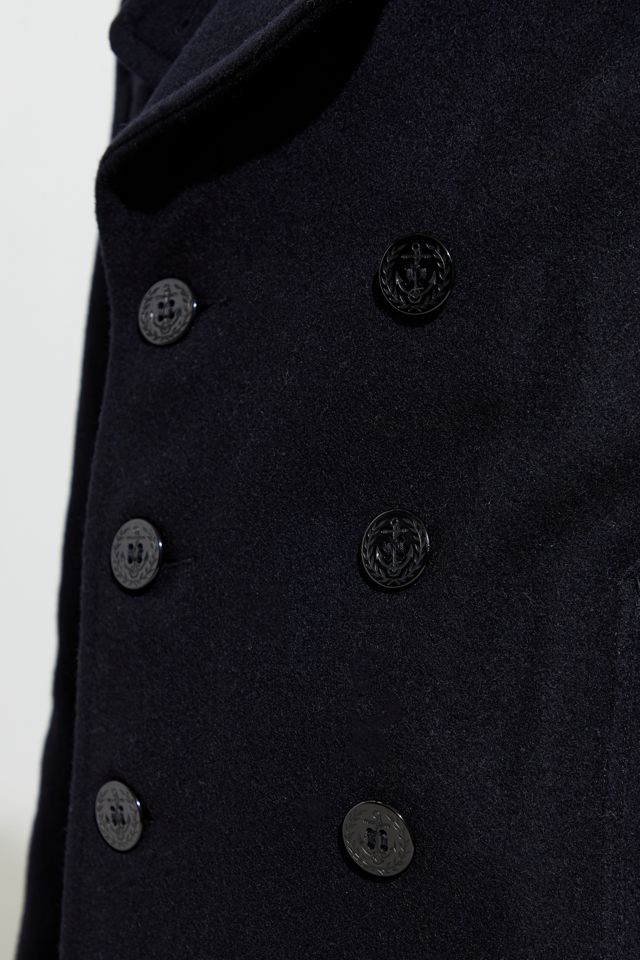 Schott Slim Fit Peacoat  #4