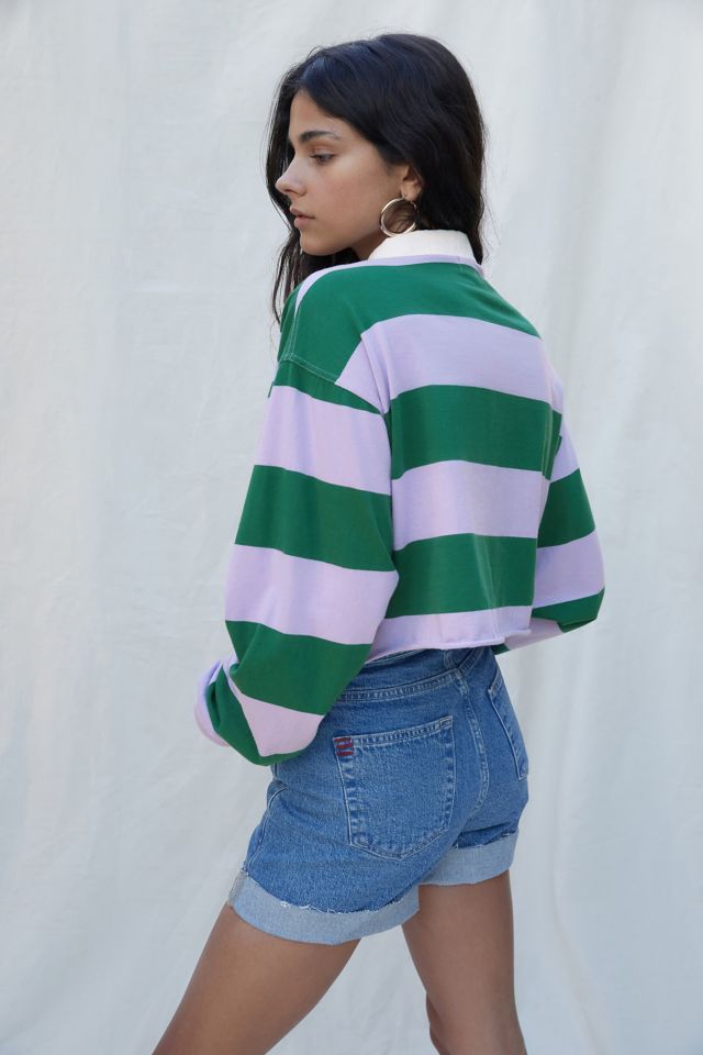 UO Jefferson Cropped Rugby Shirt #1