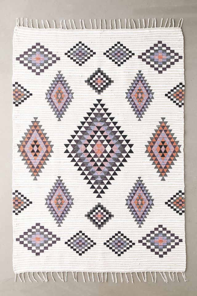 Phoebe Printed Rag Rug