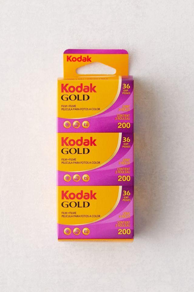 Kodak Gold 200 35mm Film 3-Pack