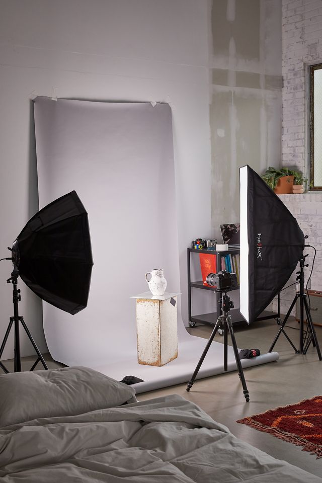 Fotodiox LED-955 Compact Studio Continuous 2-Light LED Softbox