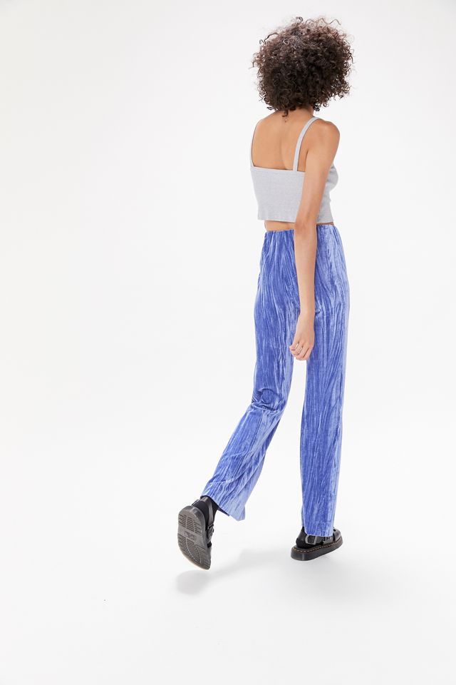 UO Velvet Pull-On Flare Pant #3