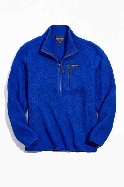 patagonia half zip sherpa