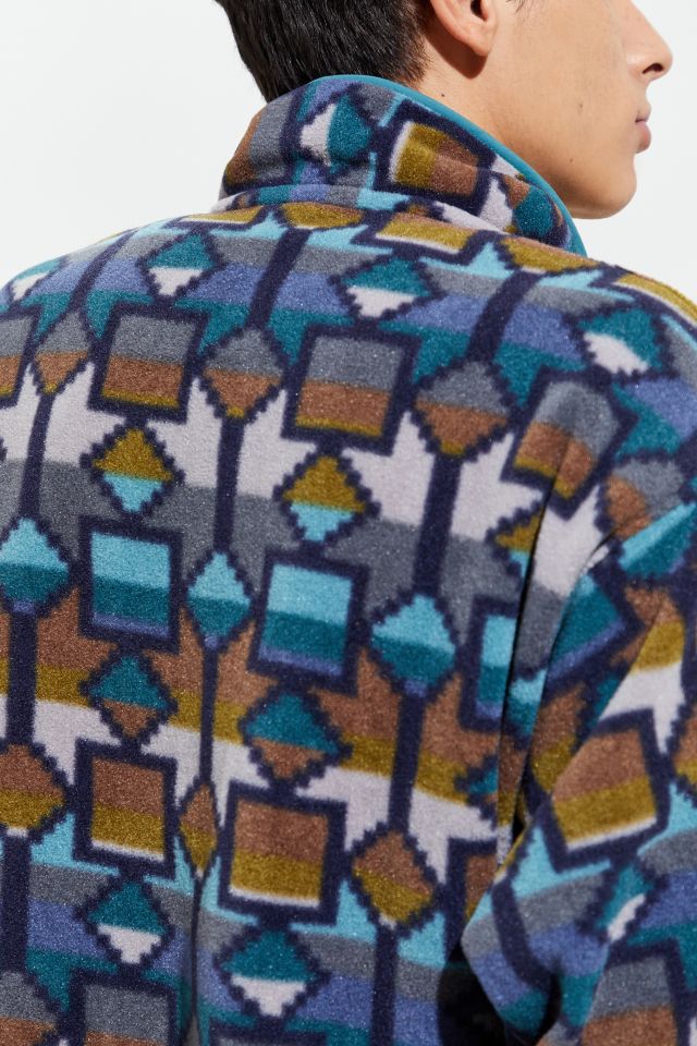 Patagonia Synchilla Patterned Half-Button Sweatshirt  #5