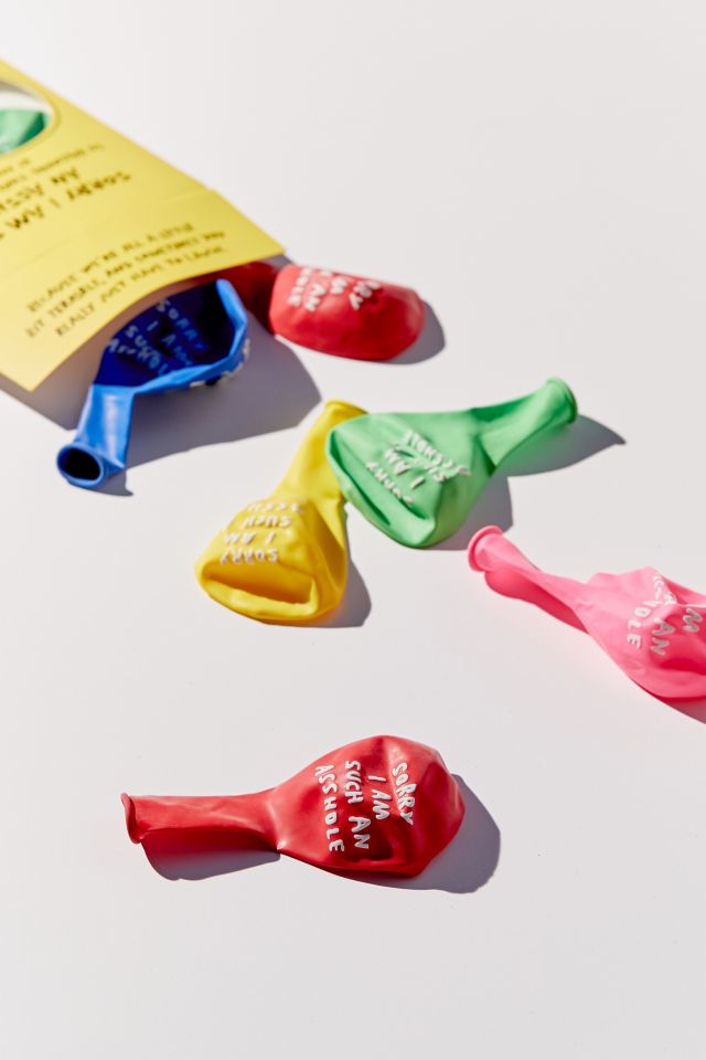 ADAMJK Sorry Balloon Set #1