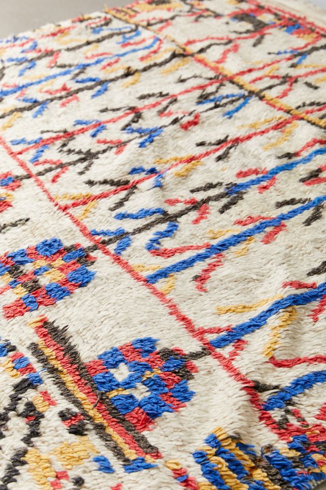 Urban Renewal One-Of-A-Kind Moroccan Woven Wool Rug #2