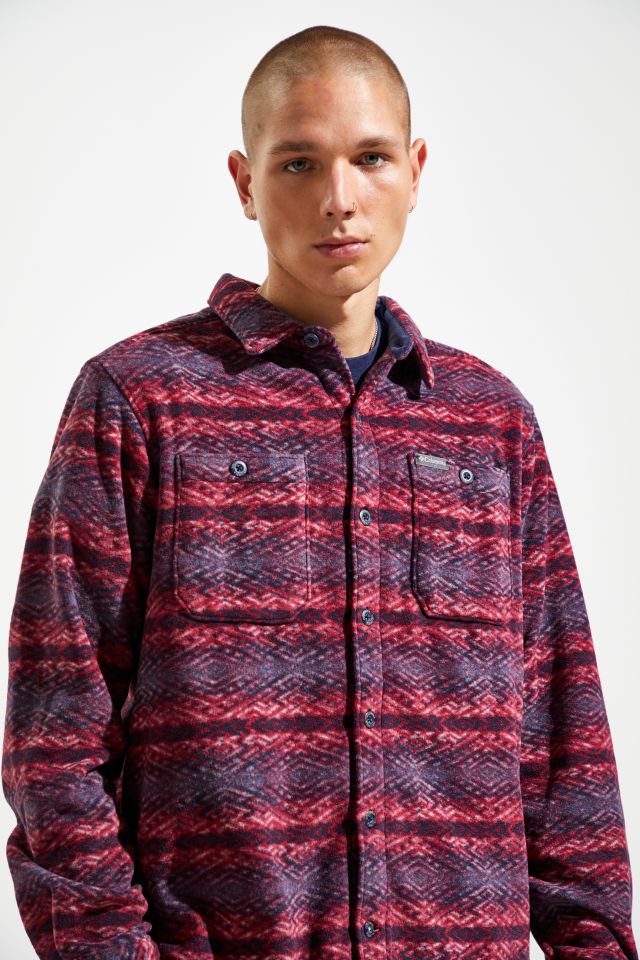 Columbia Camo Fleece Overshirt  #1
