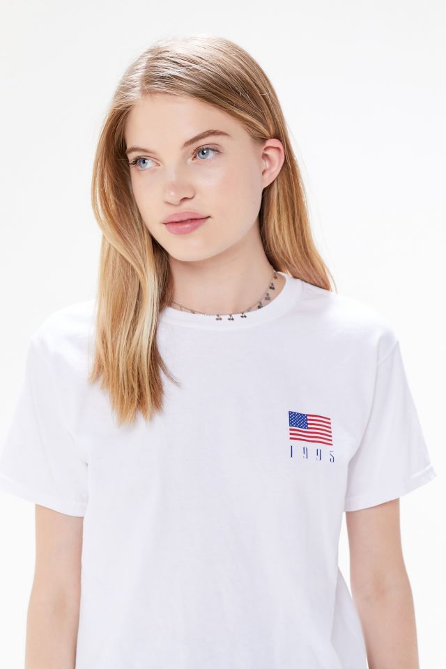 T-shirt pour bébé BDG 1995 drapeau américain #1