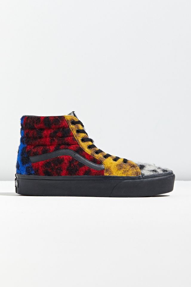 Vans Sk8-Hi Mixed Leopard Platform Sneaker | Urban Outfitters