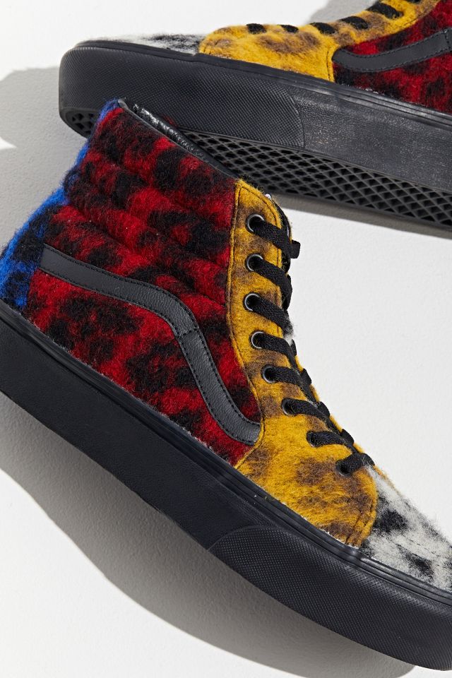 Vans Sk8-Hi Mixed Leopard Platform Sneaker  #1